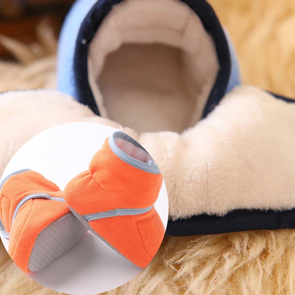 Cotton Small Shoes Thick Warm Winter Baby Shoes Rubber Sole Toddler Shoes
