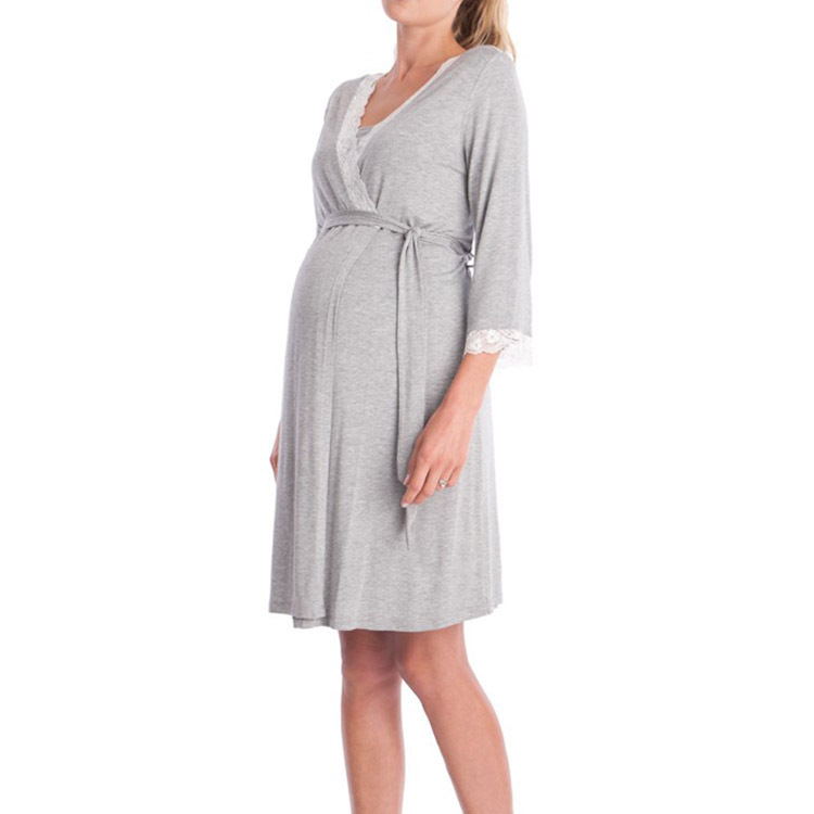 Pregnant Women Nightdress Maternity Sleepwear