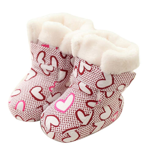 Infant Shoes Winter Keep Warm Crib Shoes Baby Shoes Cotton Toddler Shoes
